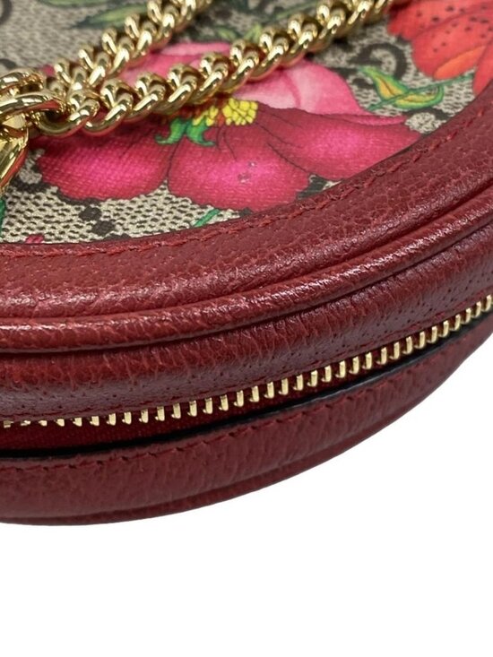 GUCCI Ophidia GG Mini Backpack/Guccitian 598661 Beige Red Multi PVC Cotton - main image 16